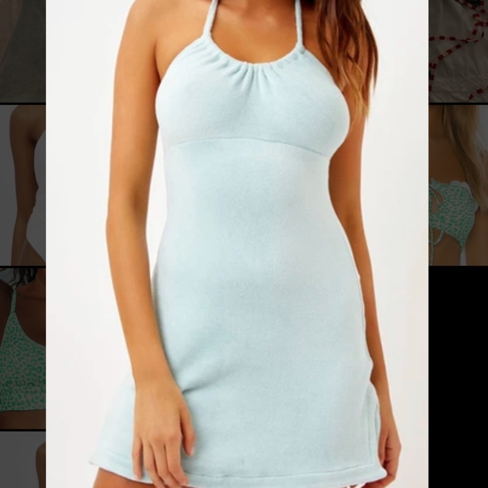 Terry cloth Frankie’s bikini cover up